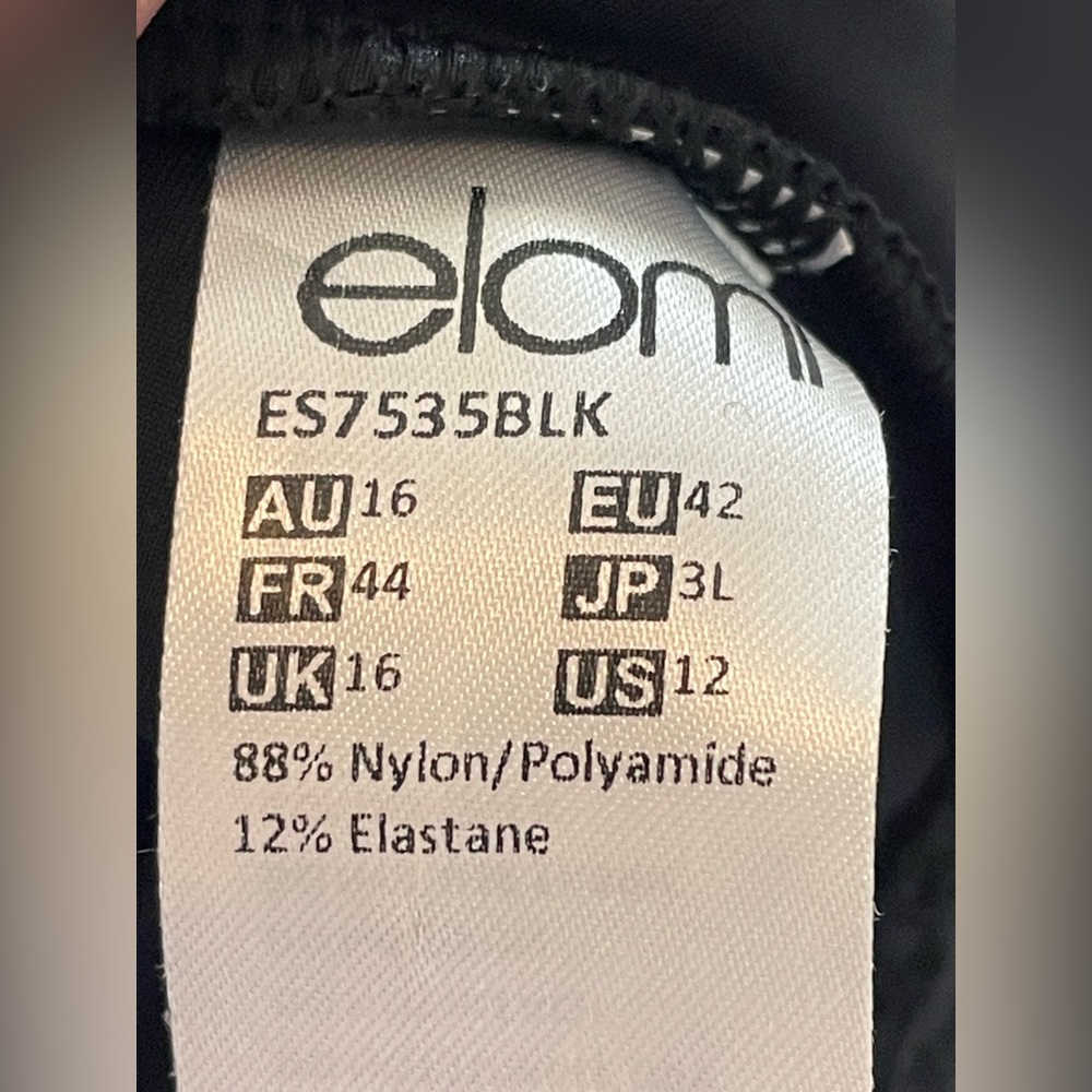ELOMI Tankini Top  SZ 12US 16UK - Picture 9 of 9